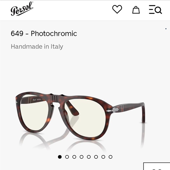 Persol Photochromatic Glasses
